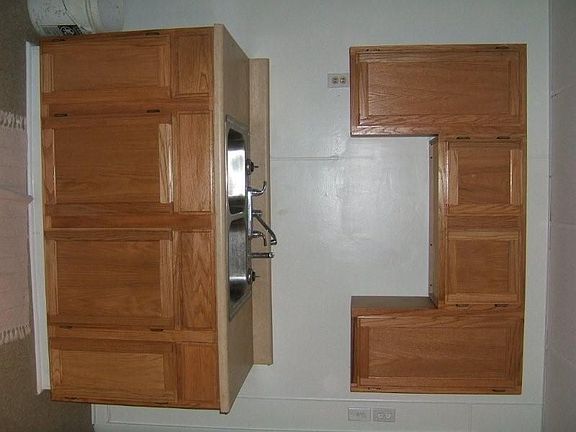 New Kitchen sink and cabinet