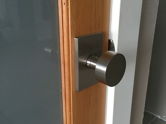 fir doors, glass paneled