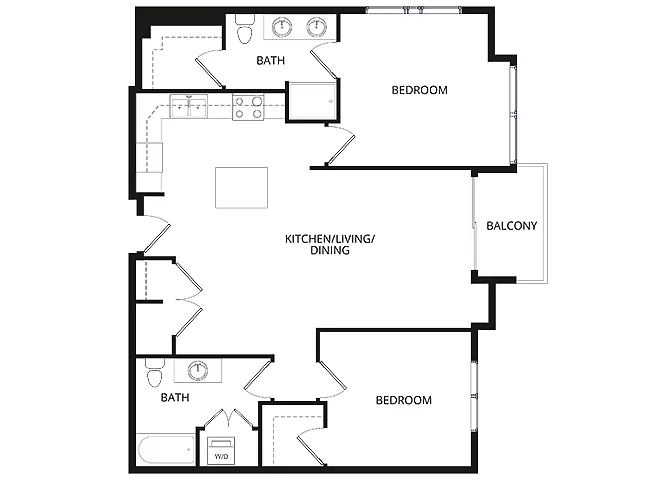 Floor plan Coolidge