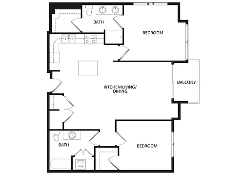 Floor plan Coolidge