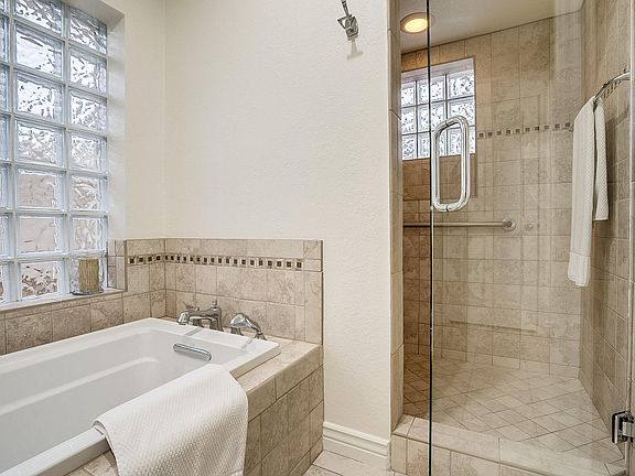 Master tub and shower