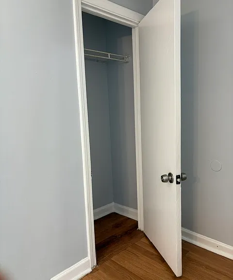 First floor utility closet