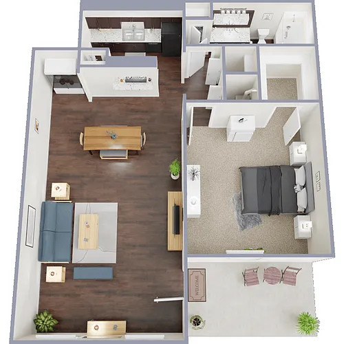 Floor plan Sabine