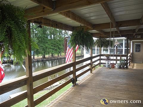 Large Porch Over Looking River