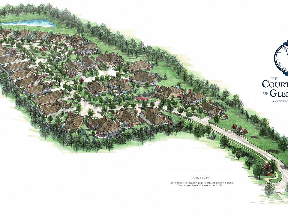 The Courtyards of Glenshire by Epcon Communities Ohio in Granville OH