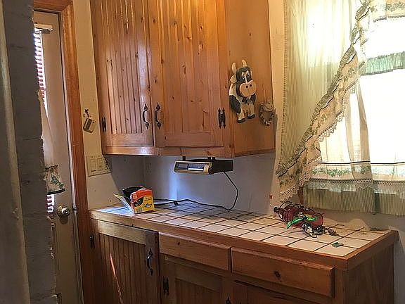 Pantry off kitchen to deck