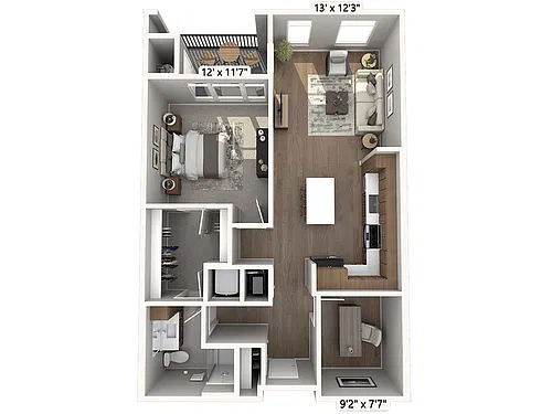 Floor plan A2D