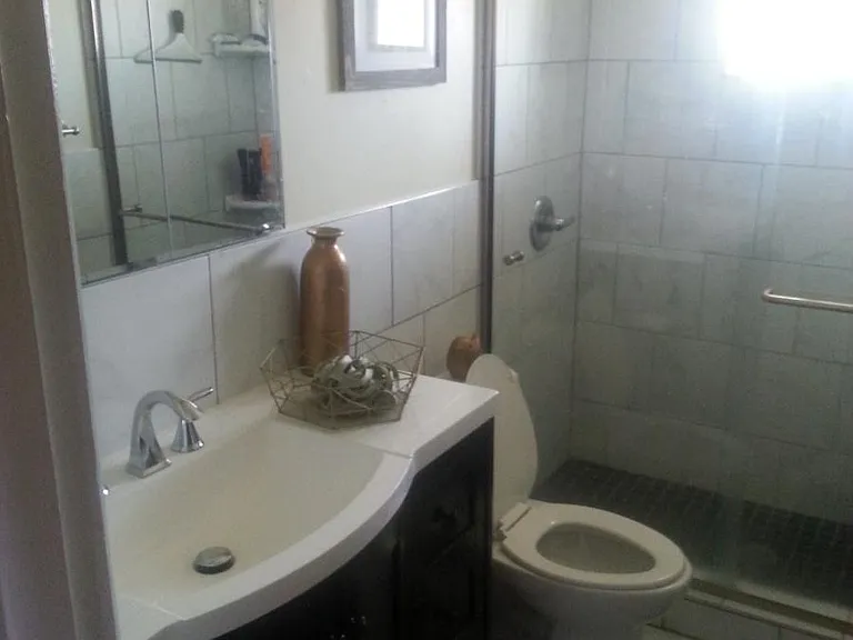 newly remodeled bathroom