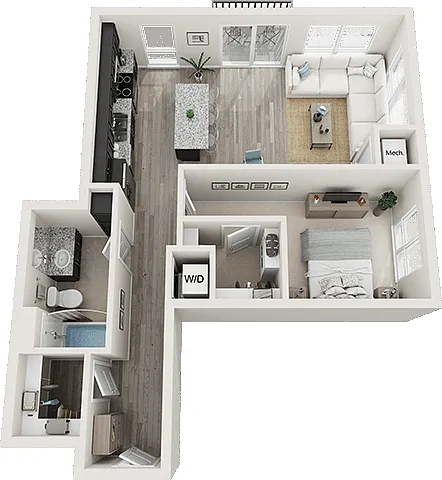 Floor plan Plan K