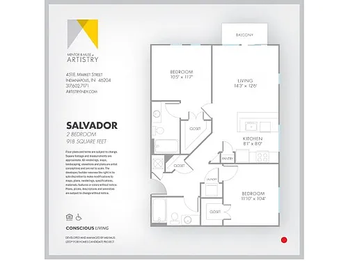 Floor plan Salvador