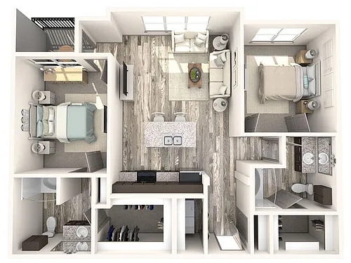Floor plan B1
