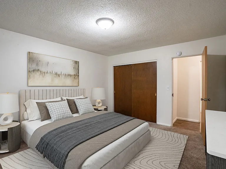 Fargo, ND Park Terrace Apartments | 21C | Bedroom
