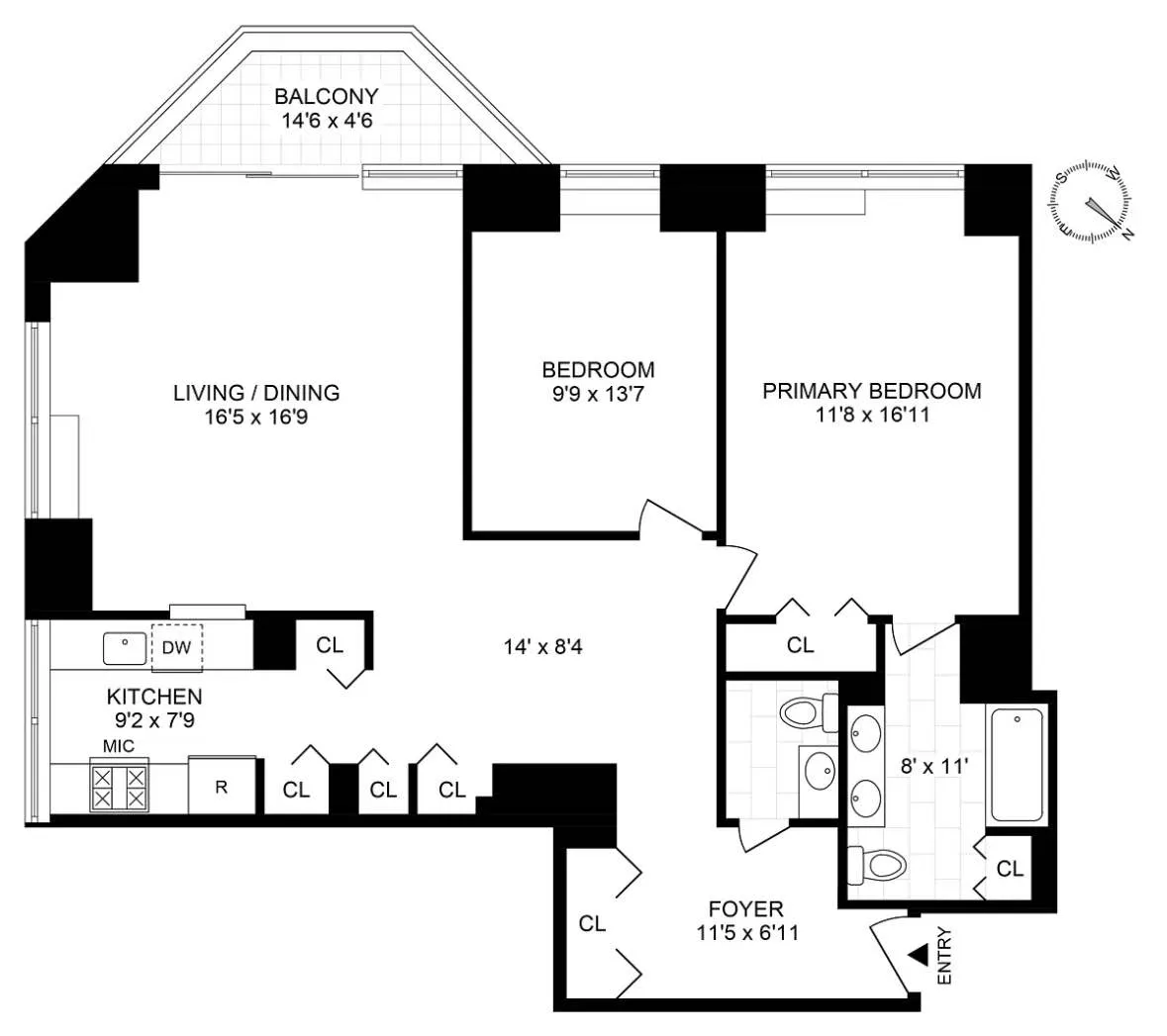 240 East 47th Street #8F in Turtle Bay, Manhattan | StreetEasy