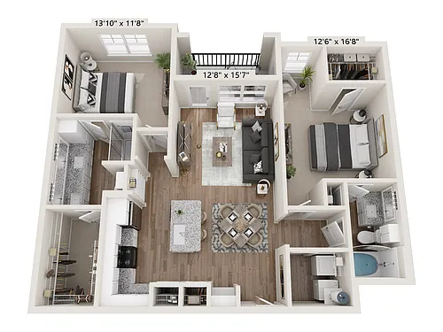 Floor plan B3