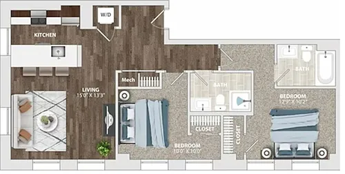 Floor plan HA-902