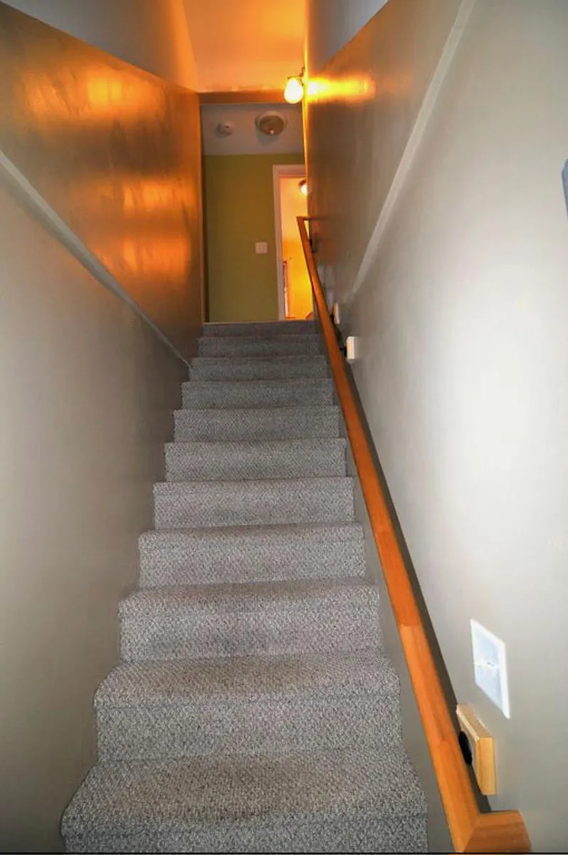 Stairway from entrance up to apartment. - 5 Beards Lndg #A