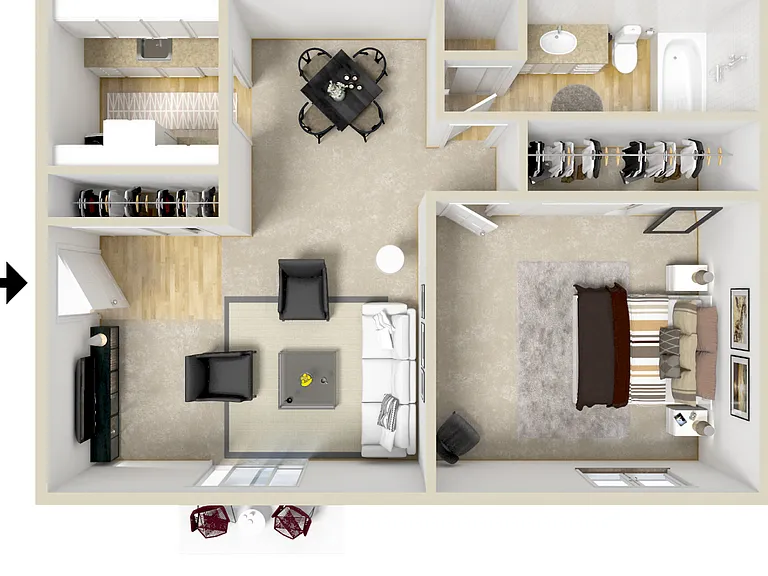 The Hamptons at Town Center Apartment Homes — Photo 24