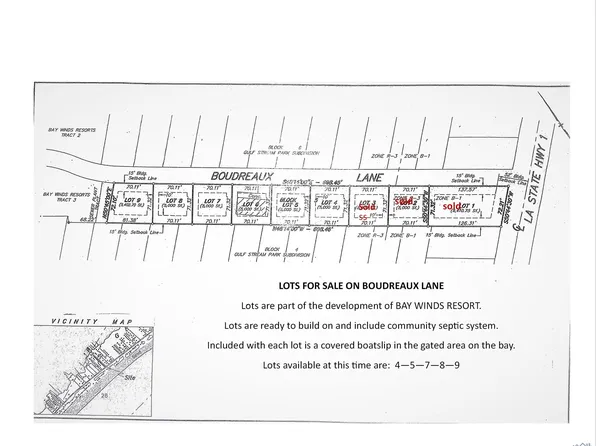 LOT 8 Boudreaux Ln, Grand Isle, LA 70358