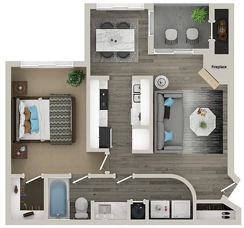 Floor plan A2