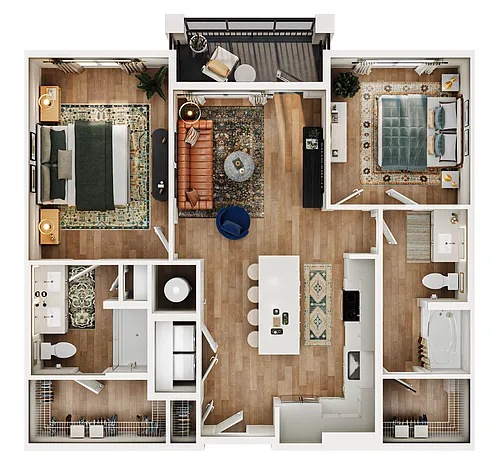Floor plan B2