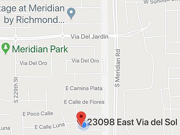 Actual location