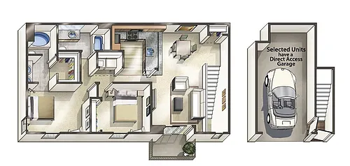 Floor plan Maybeck