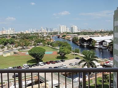 view from balcony