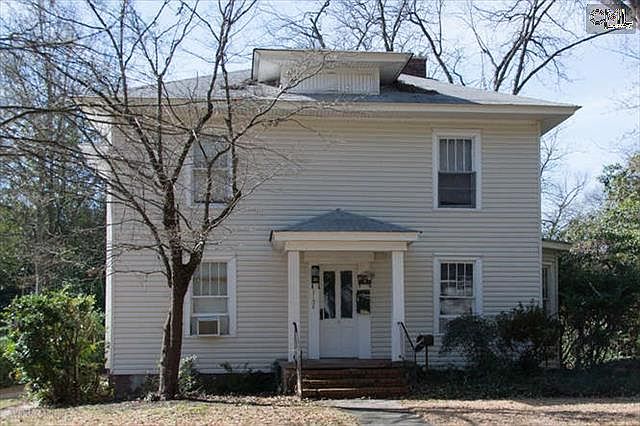 View from sidewalk