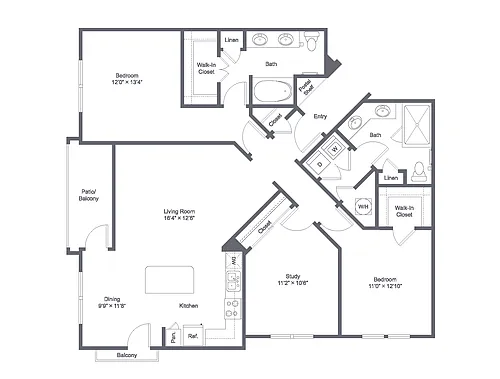 Floor plan C1