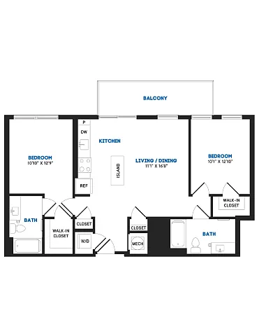 Floor plan B6BPH - Chase