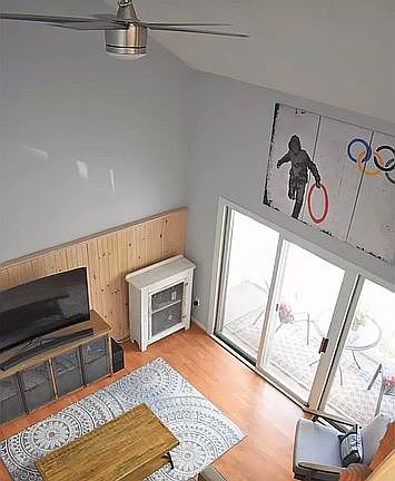 Living room view from 2nd fl