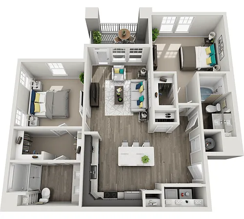 Floor plan The Palmetto