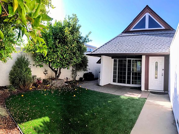 Entrance and front lawn