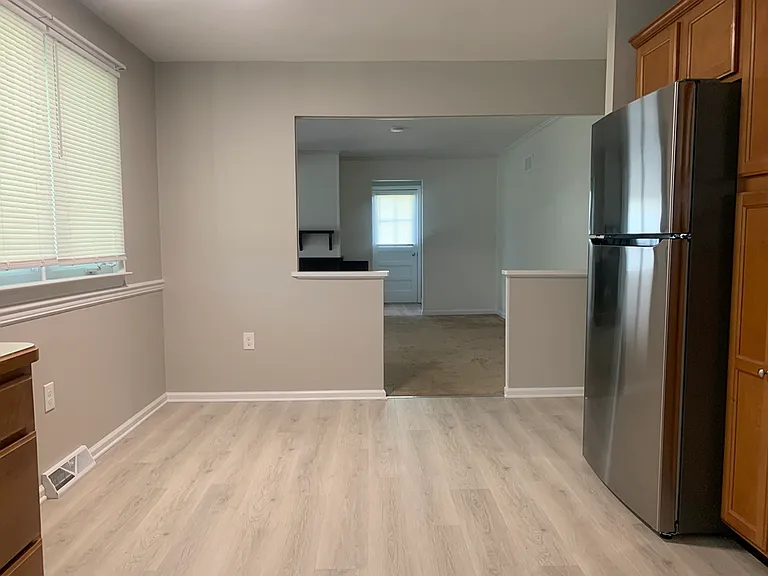 Kitchen with dinette area