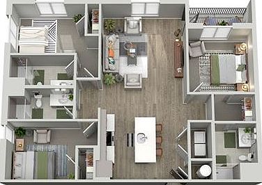 2nd image of 1250 Water Tower Cir #1502