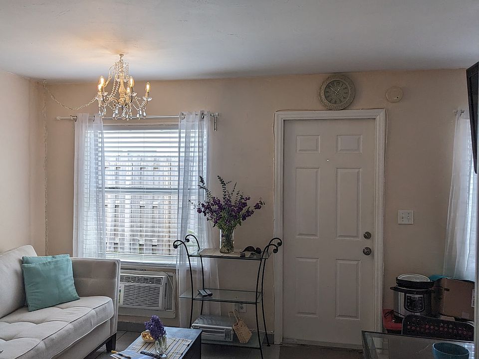 Couch and living space 
Bright and with new window blinds