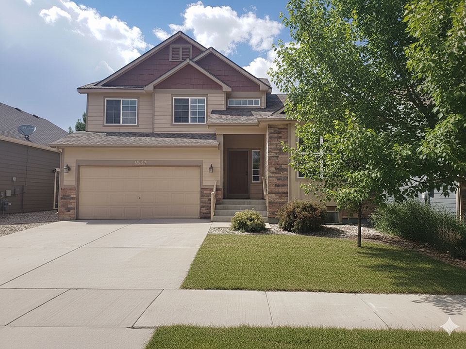 Front of property. House faces South. Large natural open area behind the back yard. Back yard fenced in for dogs.