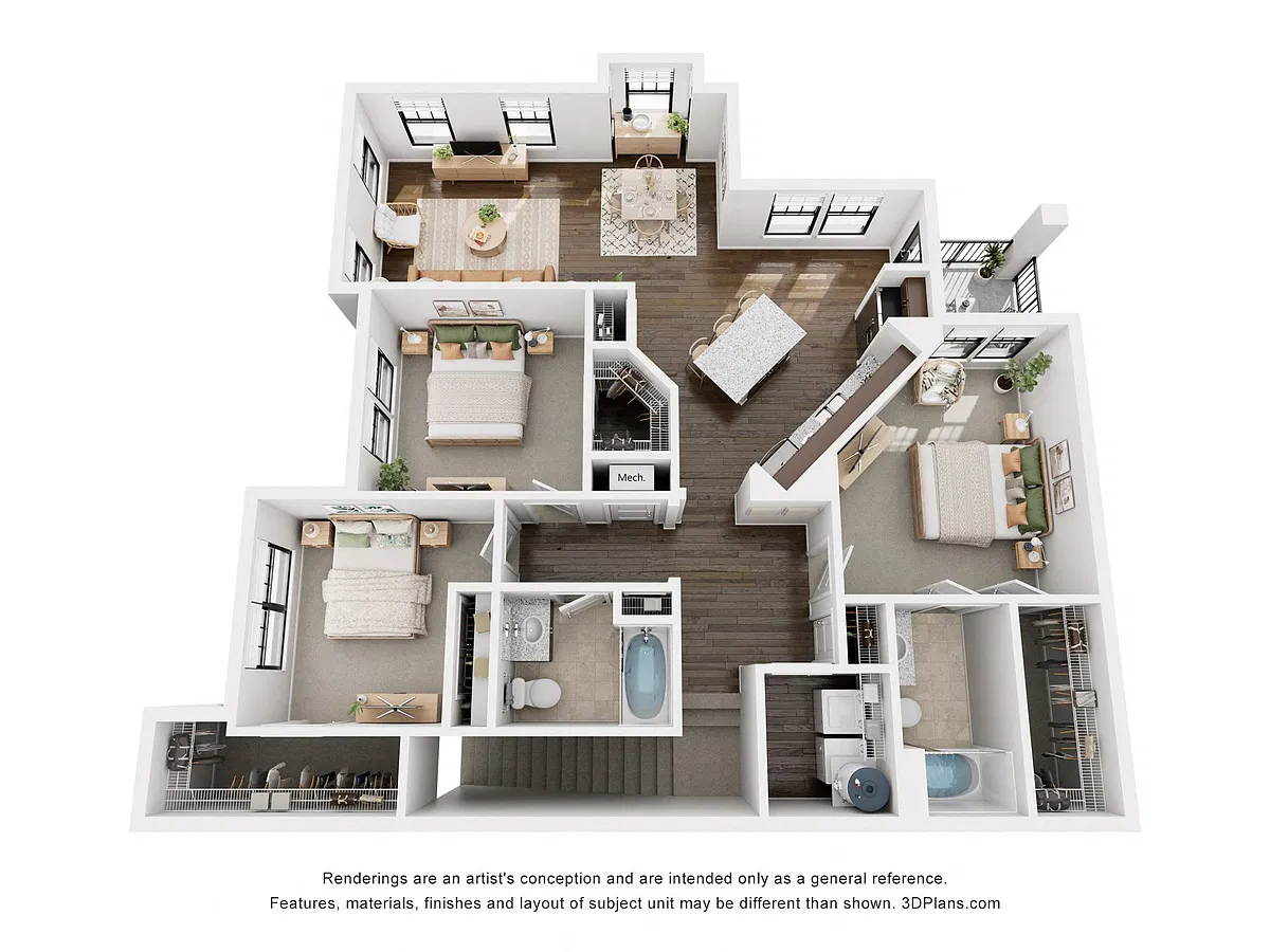 Floor plan The Wool