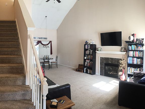 Entryway into living room