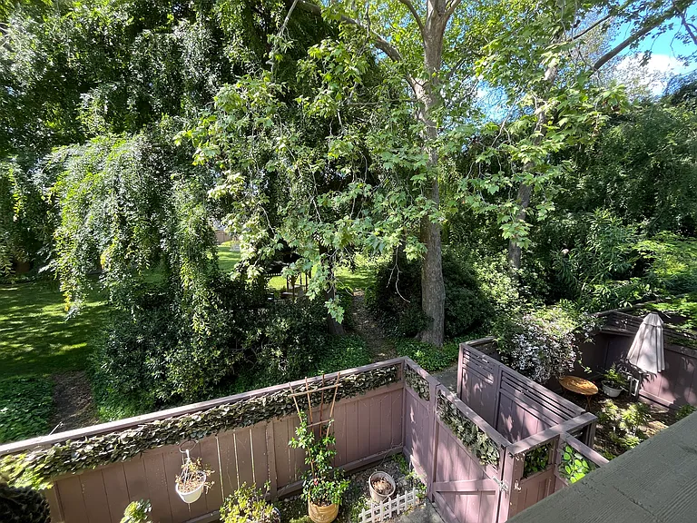 Views from the upstairs apartments (We are a 2-story garden apartment complex)