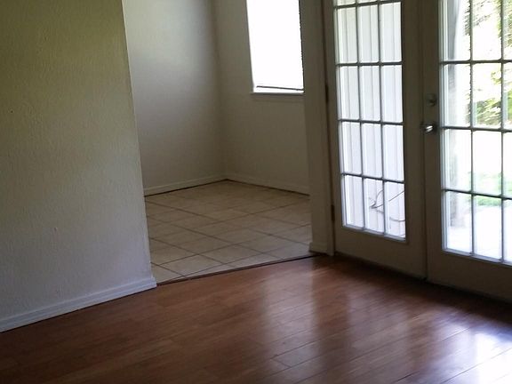 View from living room to dinette area