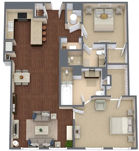 Floor plan Metropolitan 10