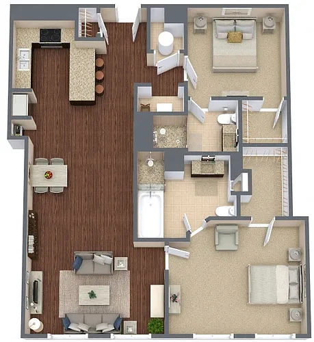 Floor plan Metropolitan 10