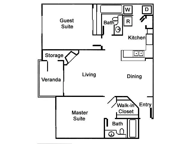 Floor plan Chaucer