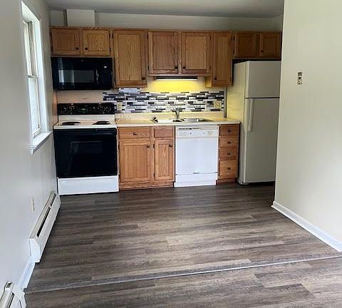 all new flooring throughout the apartment