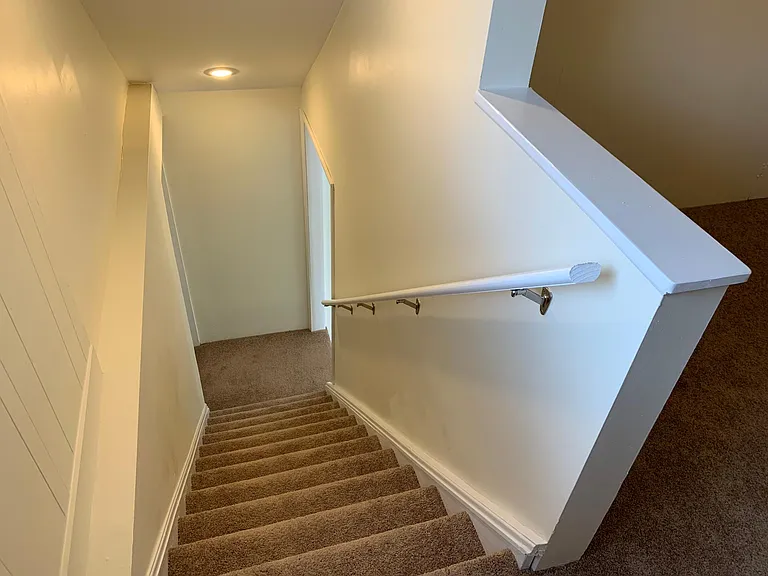 Stairs (view from upstairs bedroom)