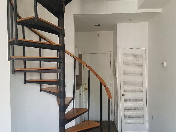 Spiral stairs Leading to Master suite