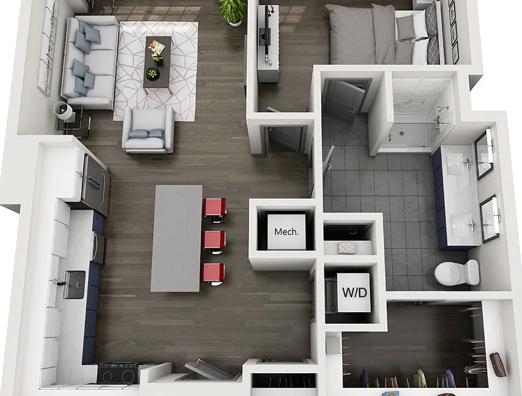 1F floor plan The Guild