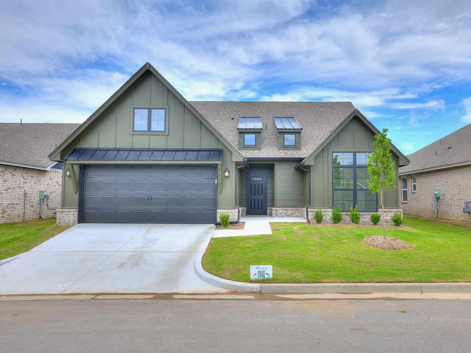 3442 E 153rd St S - Brand New 4BR in Bixby, Henson Square — Photo 1