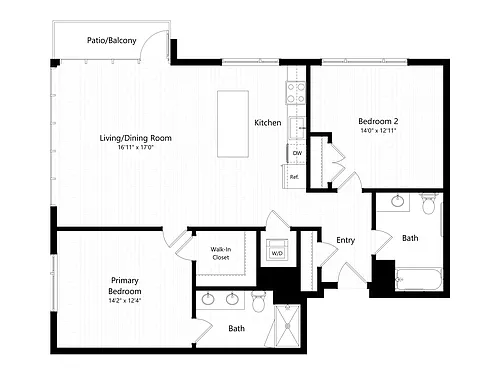 Floor plan B141
